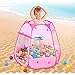 Lepapillon Pink Princess Tent Indoor and Outdoor 1-8 Years Old Children Game Play Toys Tent Balls Not Included (Pink)