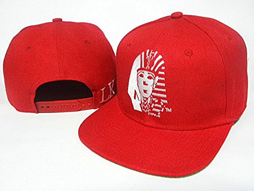 Last Kings Hats Hiphop Snapback Brand New Men & Women Designer Strapback Caps Og Tut Hat Features a Custom 6 Panel Snapback Hat (Lk- Red)