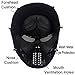 Dopromal Metallic Cosplay Skull Skeletion Airsoft Mask Full Head tactical facemask for CS War BB Game