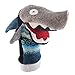 Cate and Levi - Baby Shark Boy Gift - Hand Puppet - Premium Reclaimed Wool - Handmade in Canada - Machine Washable (Shark)