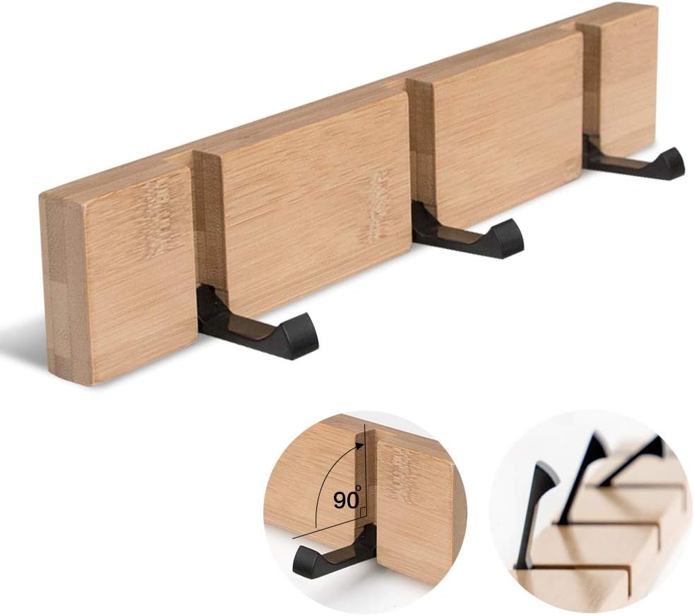 Best Coat Rack Wall Mounted Adhesive