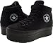 Maxstar Women's C50 Padded Lining Hidden Heel Platform Canvas Sneakers