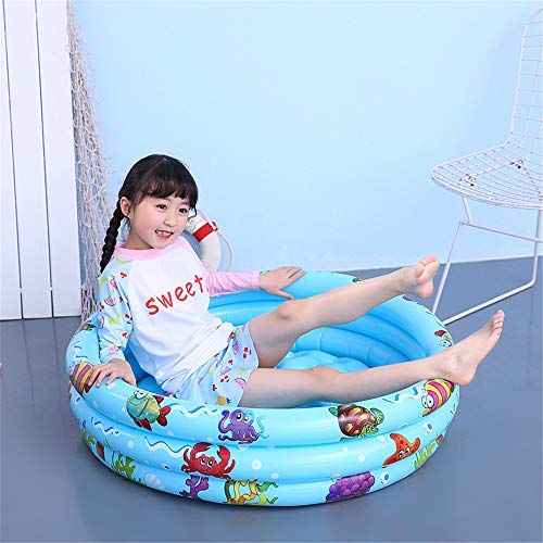 image for MIYA LTD Foldable Lightweight Portable Family Play Pool,Summer Swimmin