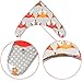 10-Pack Unisex Baby Bandana Drool Bibs for Babies,Toddlers - Organic Cotton Absorbent Bib Bandana (Neutral Pattern)