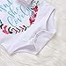 Astrill Mekilyn 3Pcs Baby Boy Girls Print Long Sleeve Letters Romper+Leaves Pant+Bunny Headband Winter Outfit (9-12 Months, White)