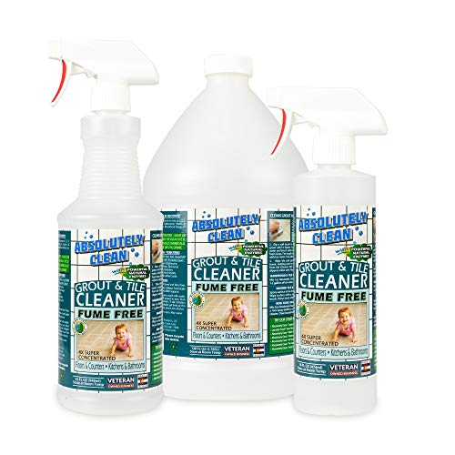 Absolutely Clean FAST GROUT CLEANER! Professional Strength, Natural