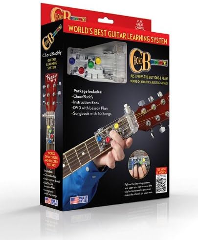 Chordbuddy Guitar Learning System: Just Press the Buttons & Play!