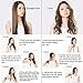 ONSON Professional Hair Straightener, 1'' 2 in 1 Ceramic Tourmaline Ionic Flat Iron for All Hair Styling, with Rotating Adjustable Temperature and Salon High Heat (255°F-450°F)