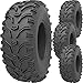 2 FRONT 25-8-12 & 2 REAR 25-10-12 ATV Kenda Bearclaw TIRES