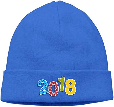 2018 New Year's Eve Christmas Cap RoyalBlue
