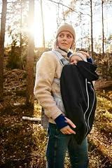 BabyBjörn Baby Carrier Cover Black Detachable Hood Windproof Water Resistant view 6