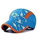 Home Prefer Kids Boys Lightweight Quick Drying Sun Hat Outdoor Sports UV Protection Caps Mesh Side Ball Cap Sky Blue