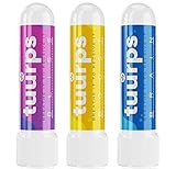 TUURPS Aromatherapy Nasal Inhalers - Boost (Energizing), Bliss (Calming) & Brain (Nootropic) - Refreshing Sinus Aid - All Natural Blends of Essential Oils and Menthol (Variety 3-Pack)