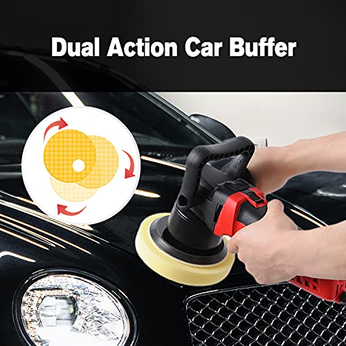 Car Buffer Polisher, Electric Auto Buffer Polishing Machine for Car Wax