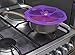 Charles Viancin Purple Hibiscus Lid - Medium 9