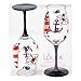 Enesco Designs by Lolita Maritime Acrylic Wine Glasses, Set of 2, 16 oz.