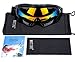 MOTINE Outdoor Sports Ski Goggles,UV Protection Windproof Ski Glasses for CS Army Tactical Military,Snowmobile,Bicycle,Motorcycle