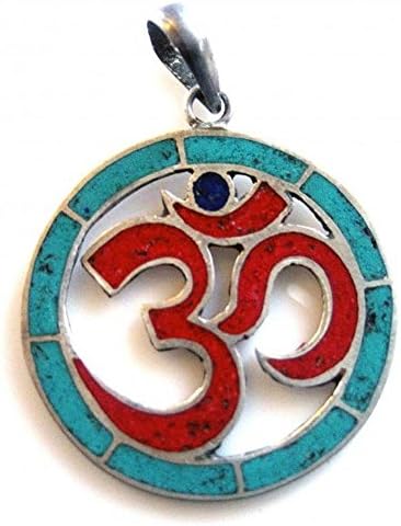 Hindu Om Silver Pendant