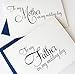 To My Parents on My Wedding Day, Wedding Card to my Mother and Father, Parents of the Bride or Groom Cards, To my Mother, 1 or 2 Greetings Cards with envelopes - Your Choice