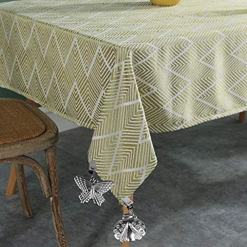 image for Bekith 8 Pack Tablecloth Weights with Metal Table Clip Clamps for Outd