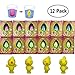 Jofan 12 Pack Chick Hatching Growing Easter Eggs with Chicken Toys Inside for Kids Easter Basket Stuffers Easter Basket Fillers Gifts Toys