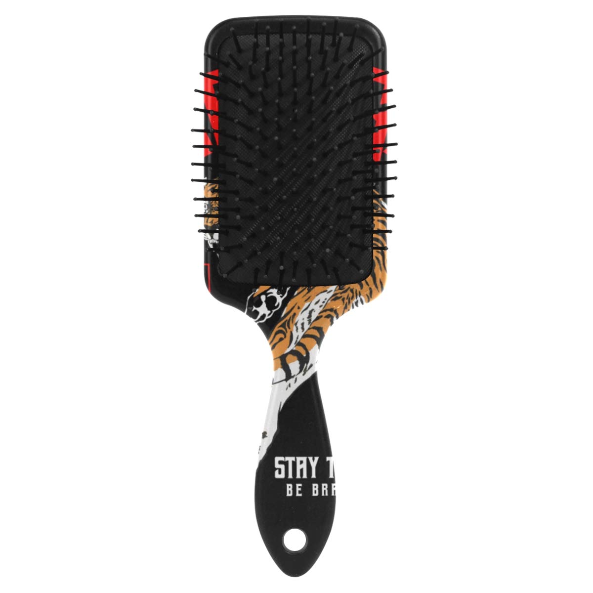 Amazon Com Embroidered Tigers And Roses Air Cushion Comb Mens