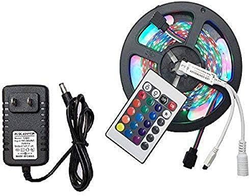 Quality Motto Waterproof RGB Remote Control Colour Changing LED Strip Light, 5m (Multicolour)