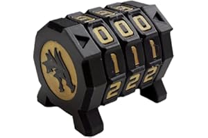 STORKY MTG Life Counter, 000-999 Range 3 Ring Wheel Counter Health Tracker EDH Damage, Life Counter Dial Game for Board Game, RPG TGG Card Games, Poke, YGO