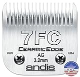 Andis Company CE Professional Detachable Clipper Blade for Animal & Pet Grooming - Size # 7FC