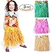 NimNik Luau Party Supplies Hula Skirt for Kids 3 Pack
