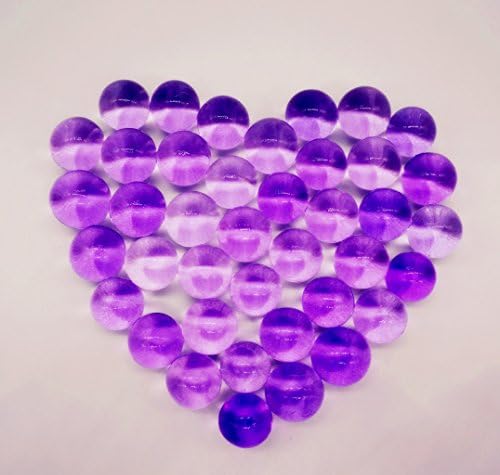 Thankmoon Beautiful Purple Water Beads nearly 12500 beads ! Great Vase Filler (5 OZ)