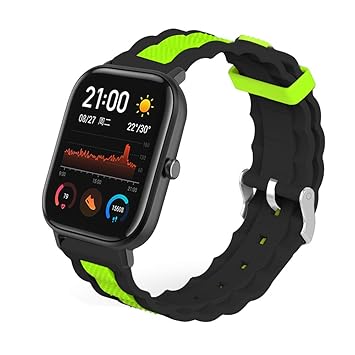 Correa de Reloj Shelily de Silicona de Doble Color para Amazfit ...