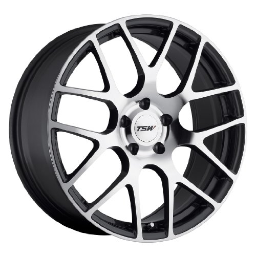 TSW NURBURGRING Grey Wheel with Painted Finish (20 x 9. inches /5 x 120 mm, 35 mm Offset)