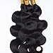 ZILING Brazilian virgin hair body wave with lace closure human hair bundles with closure extensions hair (10 12 14 w 10 middle part)