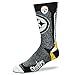Pittsburgh Steelers Downtown Promo Men's Socks, Large