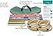 MABUA Ring Toss Game for Outdoor 25 Ropes, 5 Pegs,1 Carry Bag Yard, Outdoor Games for Adults – Ring Toss Rings, Backyard, Horse, Fun, Lawn, Outside, Indoor, Ring Toss Games (10 Quoits Ropes)