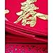 Felt Paper Cut Couplets Spring Festival Couplets Set Chinese New Year Decorations Non-wovenFabric