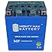 Mighty Max Battery YTX14AH 12V 12AH Gel Battery for Polaris 500 Sportsman HO '96-'13 Brand Product