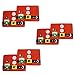 Christmas Placemats, Holiday Table Mats Washable Placemats with Cutlery Holder Heat-Resistant Anti-Skid Placemats for Kitchen Table, Dining Table Christmas Decorations Placemats Set of 6