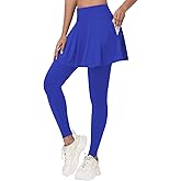ANIVIVO Skirted Leggings for Women Athletic Skirt with Leggings Yoga Tennis Skirt with Pockets for Golf Pickleball