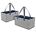 PLANET E Reusable Grocery Bags Trunk Size Extra Large Boxes with Reinforced Bottoms (Pack of 2)