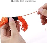 AUERVO Embroidery Floss 50 Skeins Pack 8m 6-Strand Threads with Bobbins Needles view 4