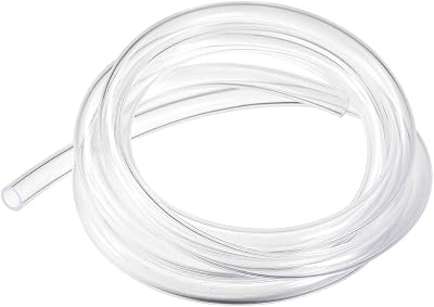 Sourcing Map PVC Hose 7mm ID x 10mm OD Clear 1.5m Tubing