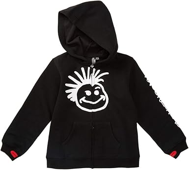 boys black hooded sweatshirt