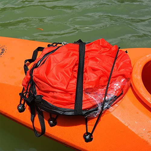 RENHAIGY Tandem Clear Kayak Wind Sail Kit Downwind Paddle Popup Board Inflatable Foldable Canoe Boats Accessories 42 Inches Durable Surfing Easy Setup Deploys Quickly Compact Portable - Thumbnail 3