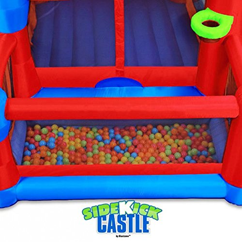Blast Zone Sidekick Bounce House, Ball Pit, Slide and Hoop