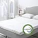 LANGRIA 2-Inch Gel-Infused Memory Foam Mattress Topper CertiPUR-US Certified Gel Memory Foam, Removable Zipper, Hypoallergenic Bamboo Cover (Queen)