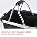 ANZOME Bike Basket, Folding Small Pet Cat Dog Carrier Front Removable Bicycle Handlebar Basket Quick Release Easy Install Detachable Cycling Bag for Mountain Picnic Shoppingthumb 2