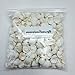 PEPPERLONELY Small White Clam Rose Sea Shells, 8 OZ, 1/3 Inch ~ 3/4 Inch