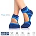 Ballet Yoga Socks, Dancing Yoga Pilates Socks with Grips Cotton Pilates Barre Gym Fitness Sports Women Non-slip Dance Socks for Fintness Yoga Socks (Blue)